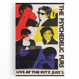 The Psychedelic Furs Concert Poster – Vintage 1980 Ritz Show