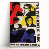The Psychedelic Furs Concert Poster – Vintage 1980 Ritz Show