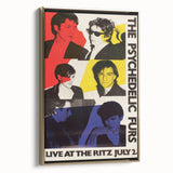 The Psychedelic Furs Concert Poster – Vintage 1980 Ritz Show