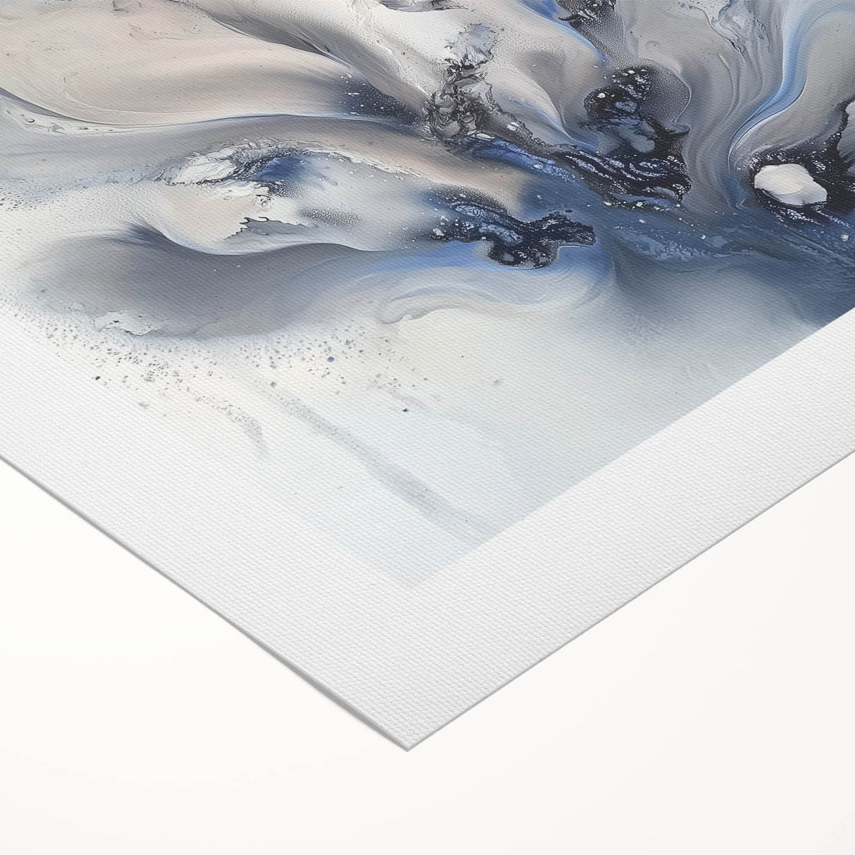 Elegant Abstract Living Room Wall Art - Modern Canvas & Framed Print