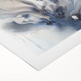 Elegant Abstract Living Room Wall Art - Modern Canvas & Framed Print