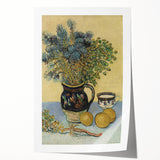 Impressionist Garden Path - Flowering Pathway Wall Art Print