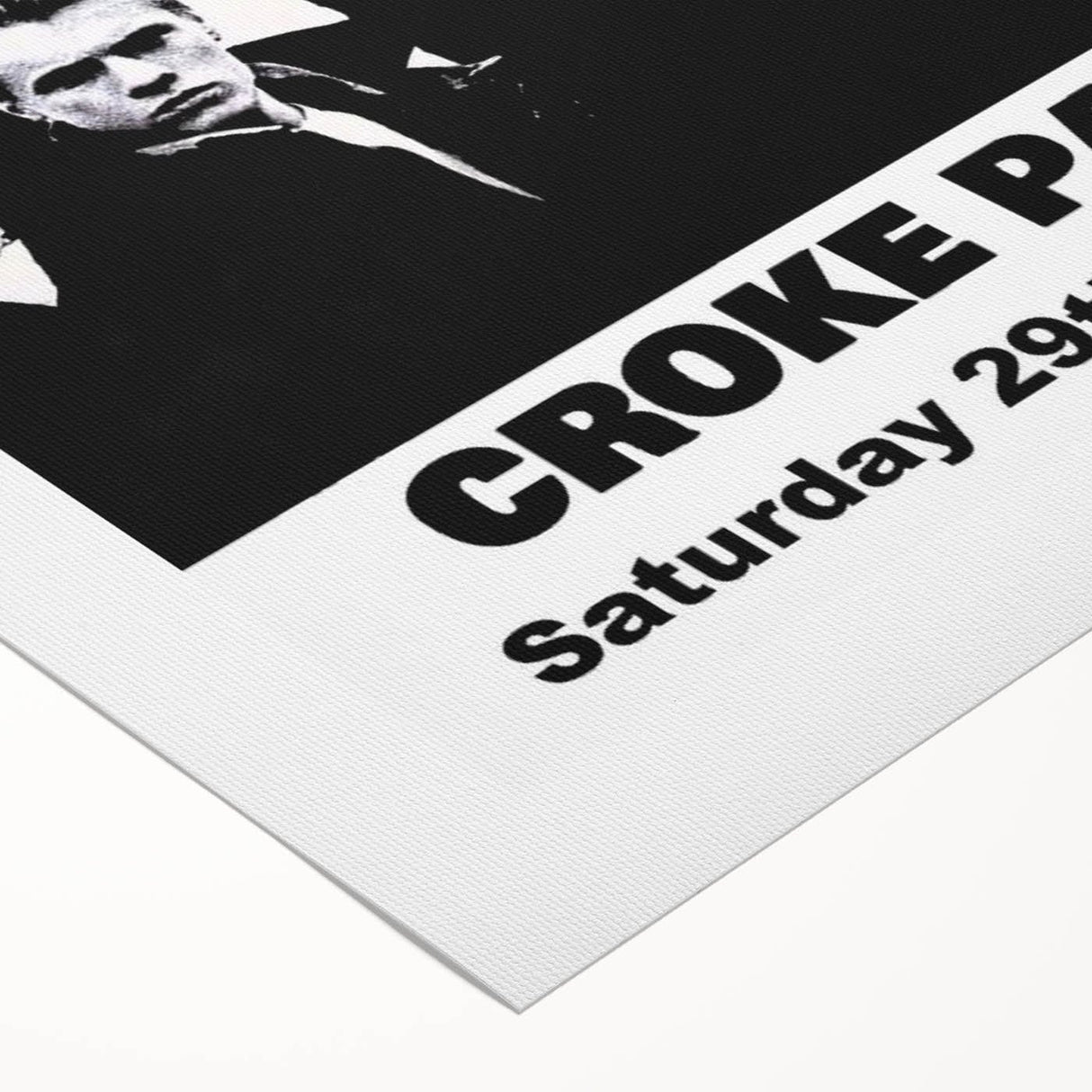 U2 1985 Unforgettable Fire Tour Concert Poster – Live at Croke Park