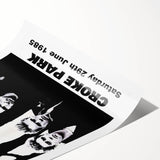 U2 1985 Unforgettable Fire Tour Concert Poster – Live at Croke Park