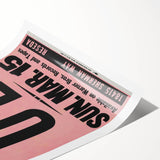 U2 1981 Concert Poster – Vintage Live Show at Country Club