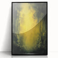 Mystical Forest Living Room Wall Art - Canvas & Framed Print