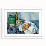 Paul Cézanne Still Life - Apples and Vase Impressionist Wall Art