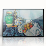 Paul Cézanne Still Life - Apples and Vase Impressionist Wall Art