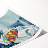 Paul Cézanne Still Life - Apples and Vase Impressionist Wall Art