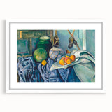 Paul Cézanne Still Life - Apples and Melon Impressionist Wall Art