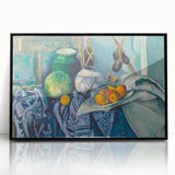 Paul Cézanne Still Life - Apples and Melon Impressionist Wall Art