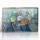 Paul Cézanne Still Life - Apples and Melon Impressionist Wall Art
