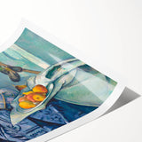 Paul Cézanne Still Life - Apples and Melon Impressionist Wall Art