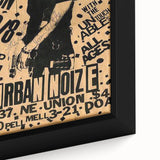 Joan Jett Retro Poster Art - Urban Noize Concert 1985