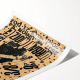 Joan Jett Retro Poster Art - Urban Noize Concert 1985