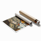 Impressionist Landscape - Rolling Hills and Trees Wall Art Print