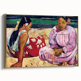 Abstract Modern Art of Tahitian Women - Vibrant Contemporary Wall Decor