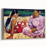 Abstract Modern Art of Tahitian Women - Vibrant Contemporary Wall Decor