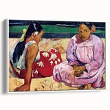 Abstract Modern Art of Tahitian Women - Vibrant Contemporary Wall Decor