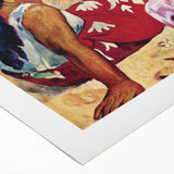 Abstract Modern Art of Tahitian Women - Vibrant Contemporary Wall Decor