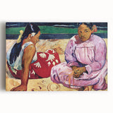 Abstract Modern Art of Tahitian Women - Vibrant Contemporary Wall Decor