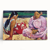 Abstract Modern Art of Tahitian Women - Vibrant Contemporary Wall Decor