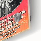 Van Halen 1982 Concert Poster Retro Art - Cobo Arena Detroit