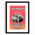 Van Halen 1982 Concert Poster Retro Art - Cobo Arena Detroit