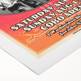 Van Halen 1982 Concert Poster Retro Art - Cobo Arena Detroit