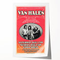 Van Halen 1982 Concert Poster Retro Art - Cobo Arena Detroit
