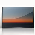 Twilight Gradient – Dynamic Minimal Sunset Abstract Motion Wall Art