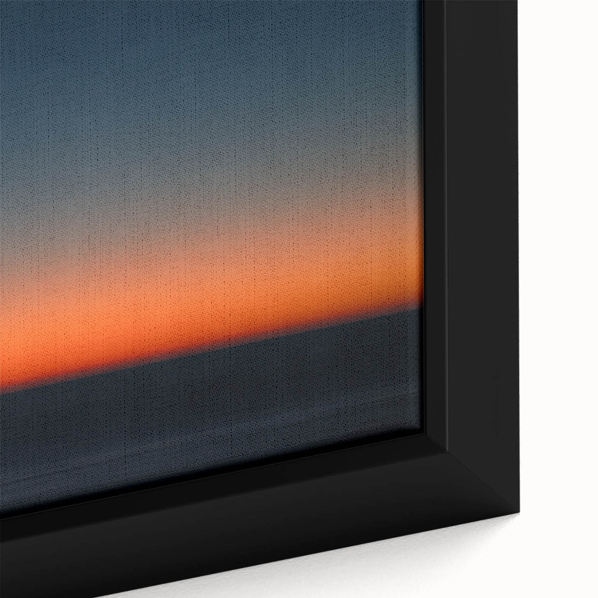 Twilight Gradient – Dynamic Minimal Sunset Abstract Motion Wall Art