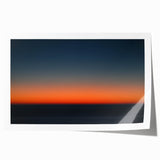 Twilight Gradient – Dynamic Minimal Sunset Abstract Motion Wall Art