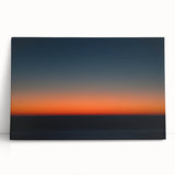 Twilight Gradient – Dynamic Minimal Sunset Abstract Motion Wall Art