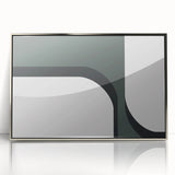 Modern Dining Room Art - Minimalist Geometric Canvas Print