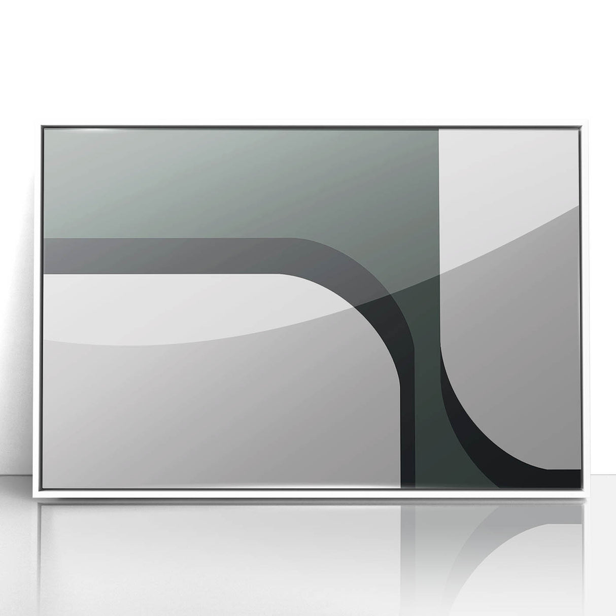 Modern Dining Room Art - Minimalist Geometric Canvas Print