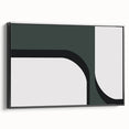 Modern Dining Room Art - Minimalist Geometric Canvas Print