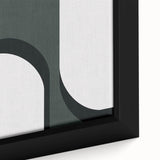 Modern Dining Room Art - Minimalist Geometric Canvas Print