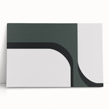 Modern Dining Room Art - Minimalist Geometric Canvas Print