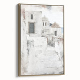 Framed abstract architecture wall art featuring a gold and black color palette, showcasing intricate geometric designs, ideal for modern home decor and stylish interiors.