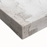 Abstract architecture wall art featuring a vibrant blend of geometric shapes in blue and gold tones, printed on stretched canvas for modern home decor.