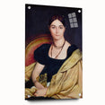 Neoclassical Art Print - Madame Duvaucey Portrait by Ingres (1807)