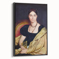 Neoclassical Art Print - Madame Duvaucey Portrait by Ingres (1807)