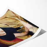 Neoclassical Art Print - Madame Duvaucey Portrait by Ingres (1807)