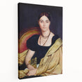 Neoclassical Art Print - Madame Duvaucey Portrait by Ingres (1807)