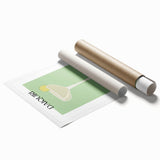 Extra large rolled print featuring vibrant floral art, ideal for classy bathroom or large living room wall decor.