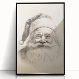 Vintage Santa Sketch – Classic Christmas Wall Hangings