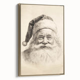 Vintage Santa Sketch – Classic Christmas Wall Hangings