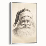 Vintage Santa Sketch – Classic Christmas Wall Hangings