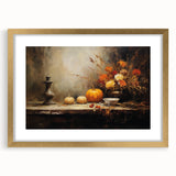 Halloween Wall Hangings - Rustic Pumpkin Still Life Art